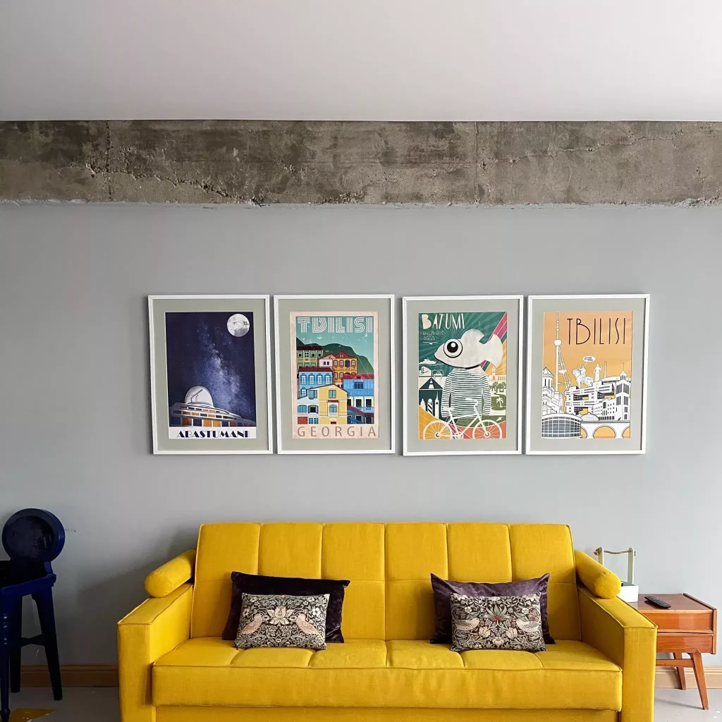 decorate on a budget with frames and artwork