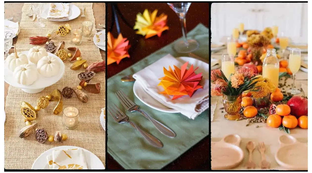 Easy Thanksgiving Table Decorations For Any Aesthetic