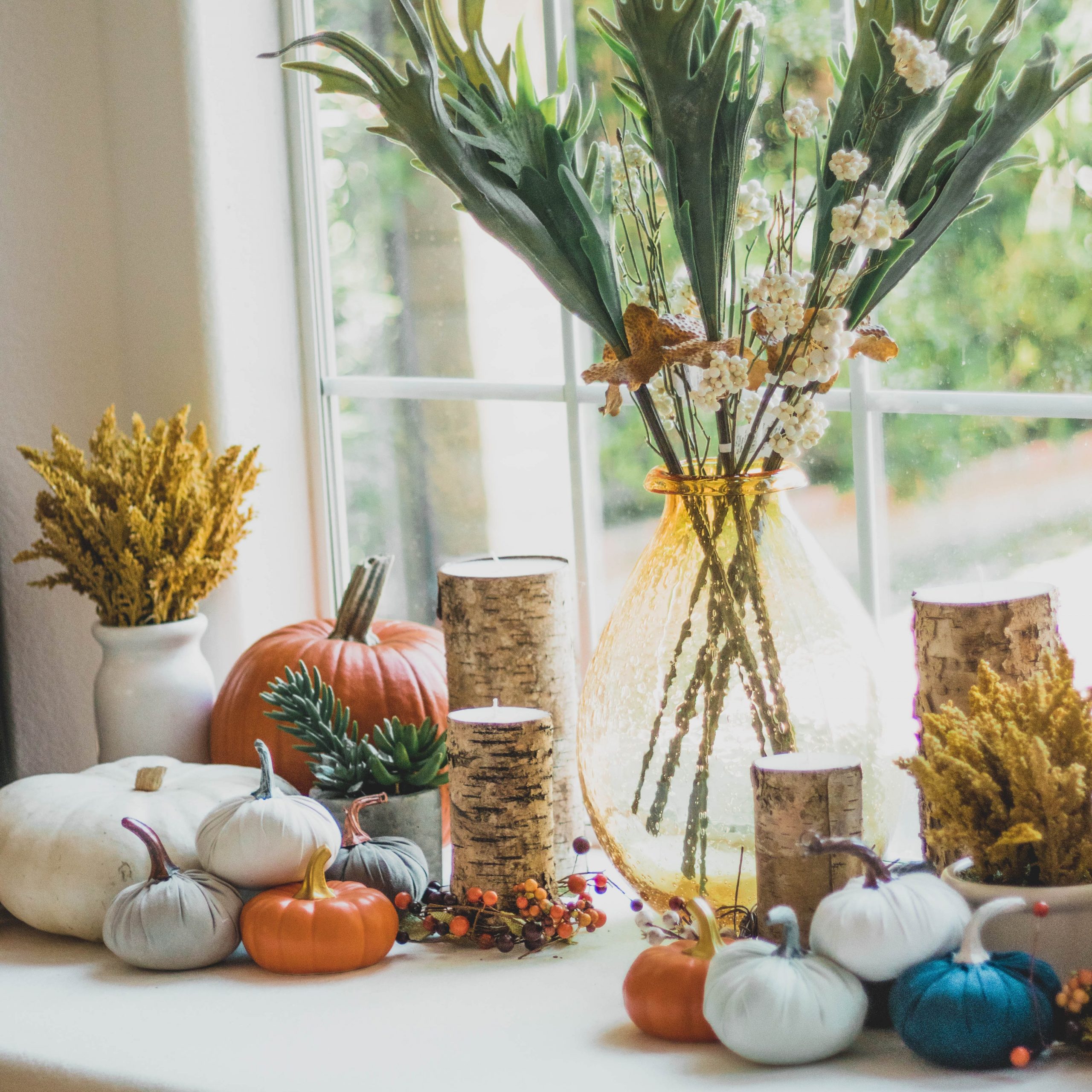 subtle fall decor