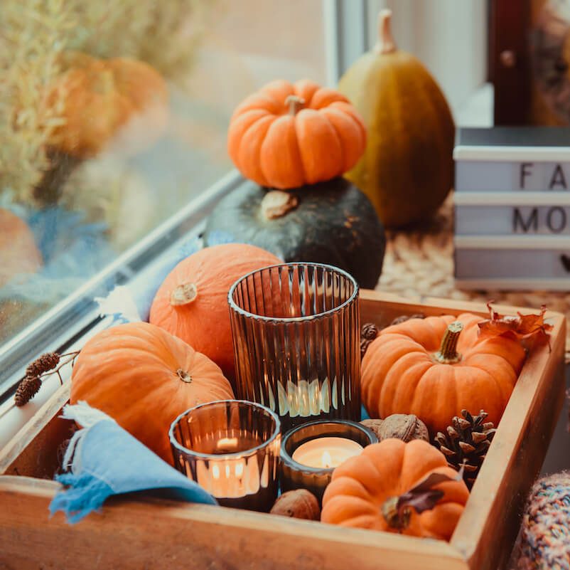 subtle fall decor