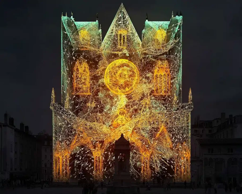 lyon's festival of lights is a favorite festival in france during the end of fall