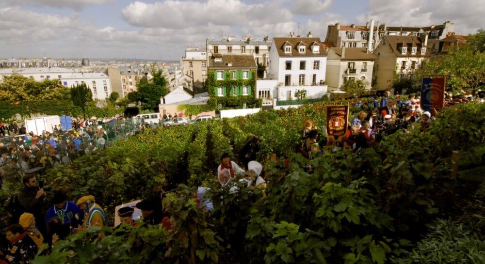 Montmartre Grape Harvest Festival in paris is a popular fall festival in france