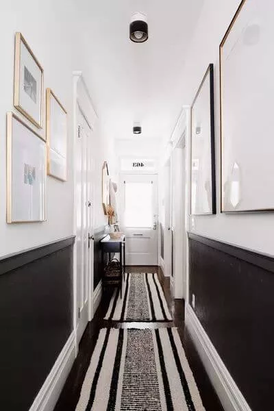 decorated hallway idea ambiance
