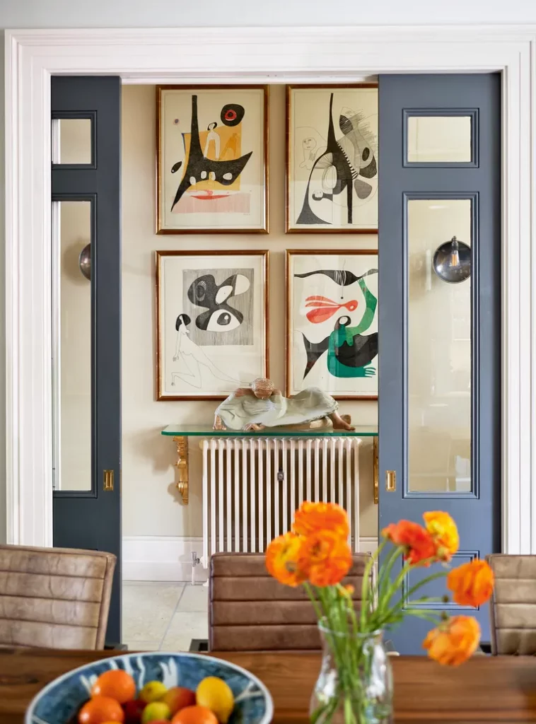 decorated hallway ideas doors