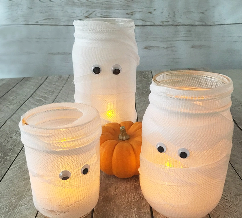 mason jar halloween lights