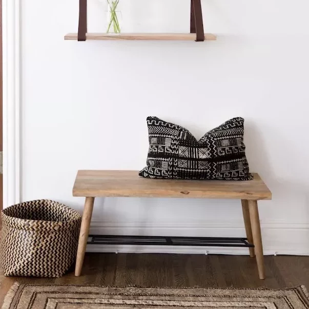 entryway bench and shoe storage