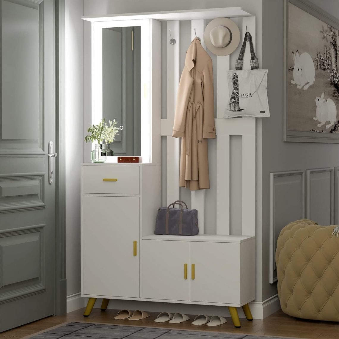 Curated visual reference: Fresh Look at Shoe Storage For Small Entryways
