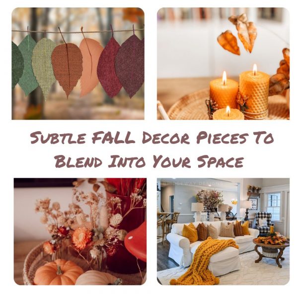Fall Aesthetic Inspiration: Subtle Decor Elements To Blend Into Your Space
