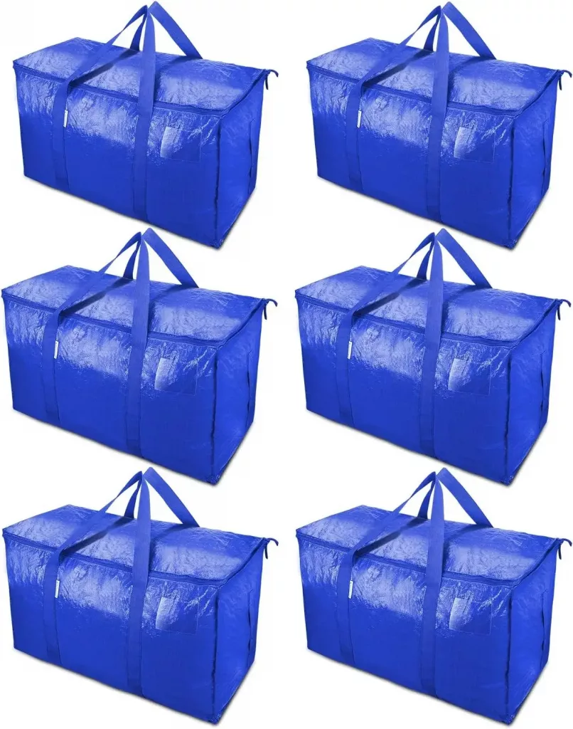 moving bags for clothes storage