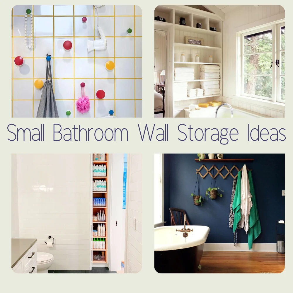 Small Bathroom Wall Storage