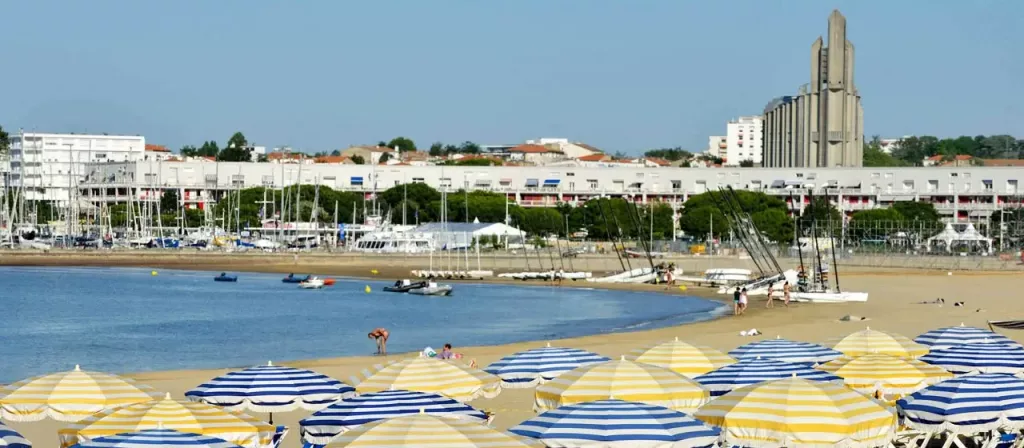Royan a coastal town in southwest france