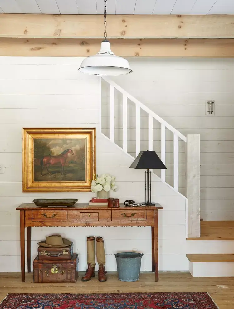 natural light in entryway