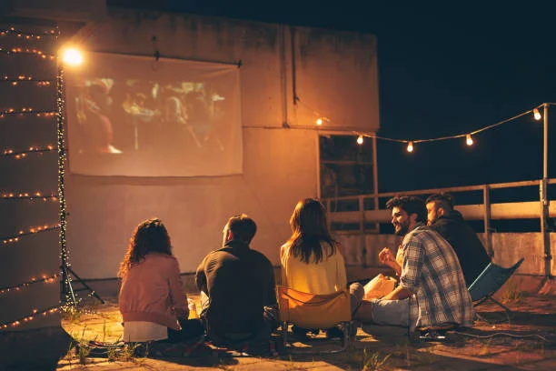 Party Themes for Adults outdoor movies