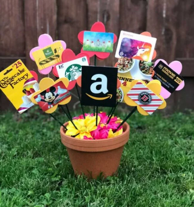 easter day gift card basket image