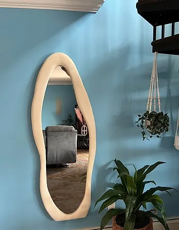 Scandinavian blob mirror