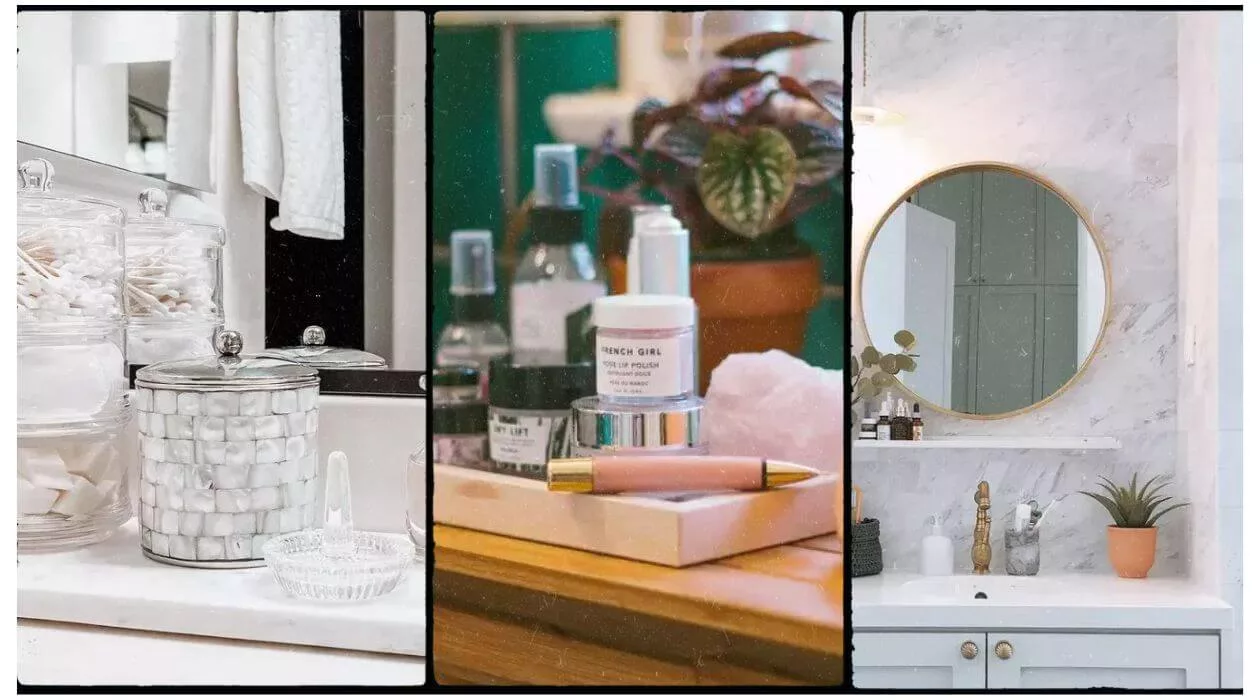 Declutter: How To Style A Bathroom Countertop