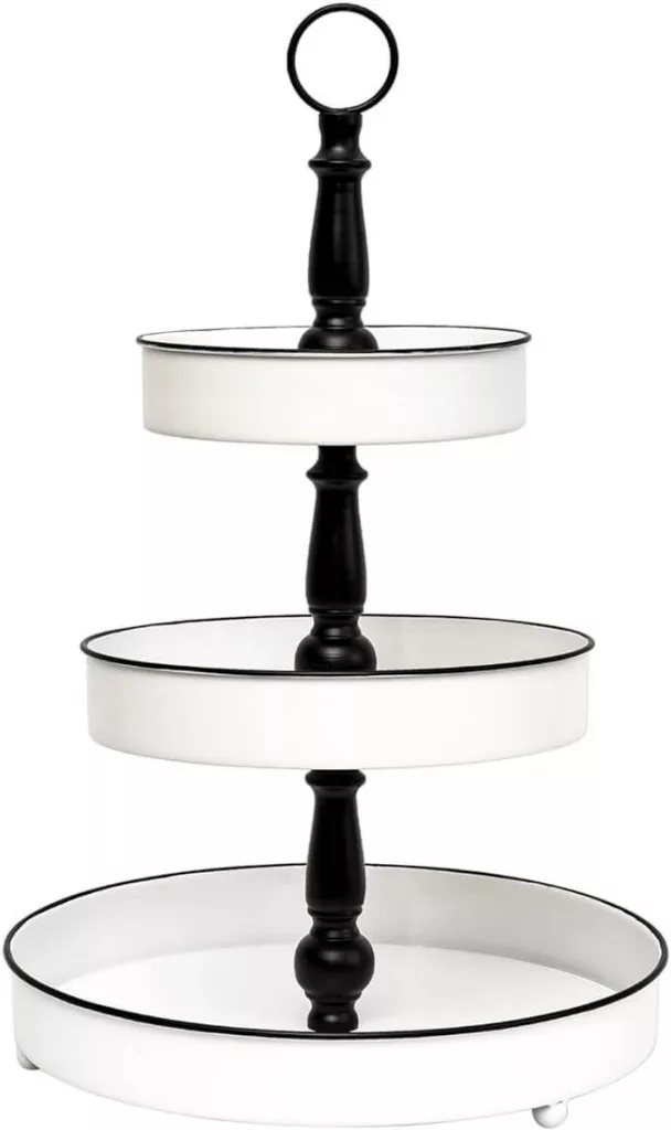 tiered tray