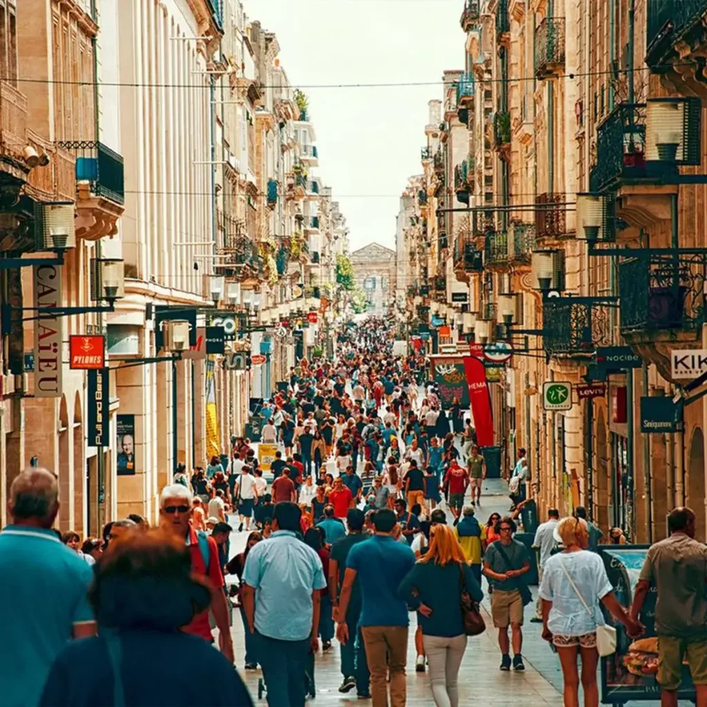 things to do in bordeaux shopping on Rue Sainte-Catherine