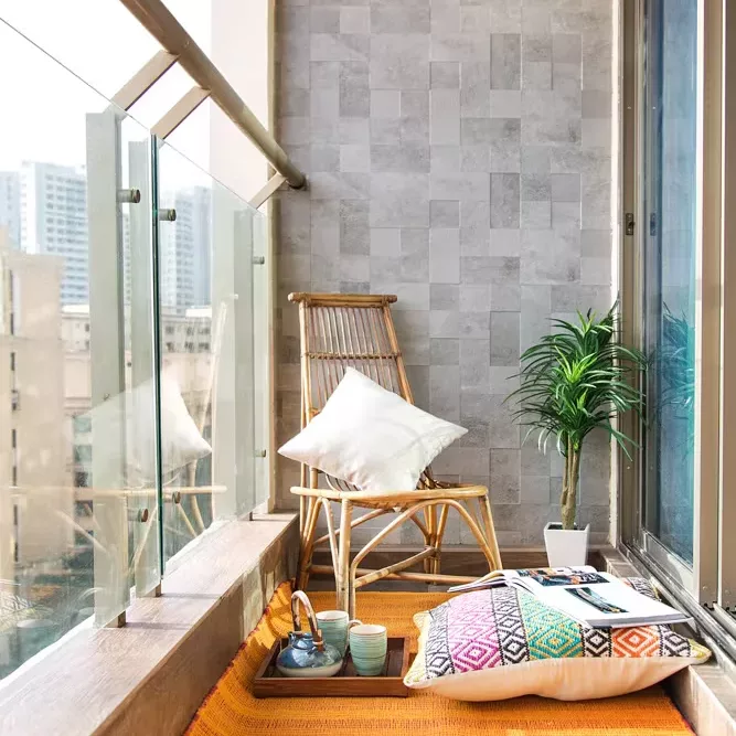 small balcony decor ideas modern