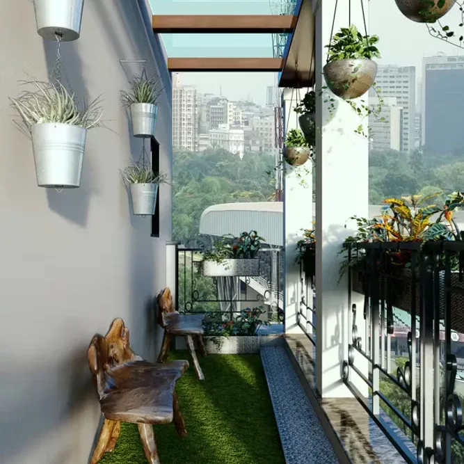 small balcony decor ideas window box