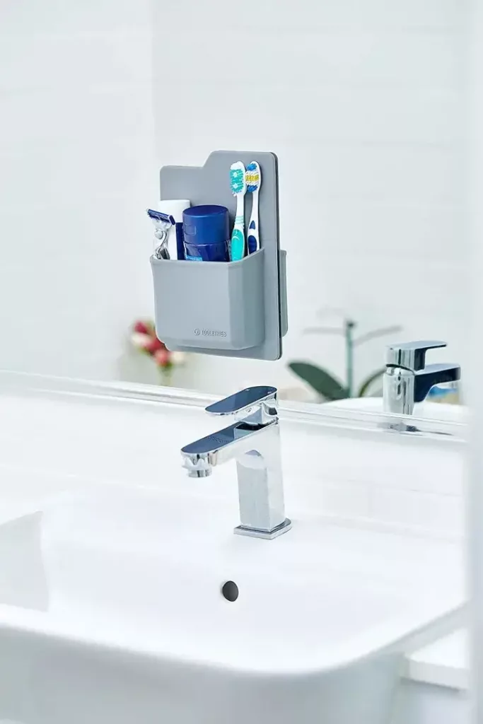 suction cup toothpaste holder