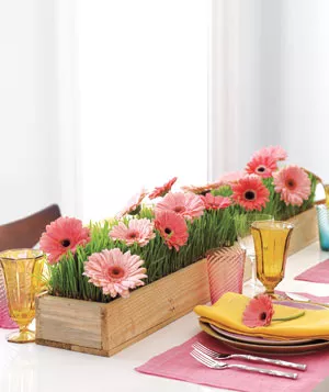dining table centerpiece
