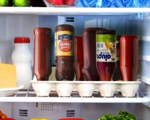 Small Fridge Organization