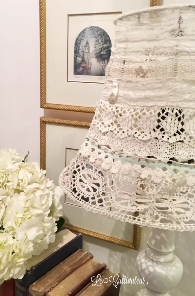lace lampshade