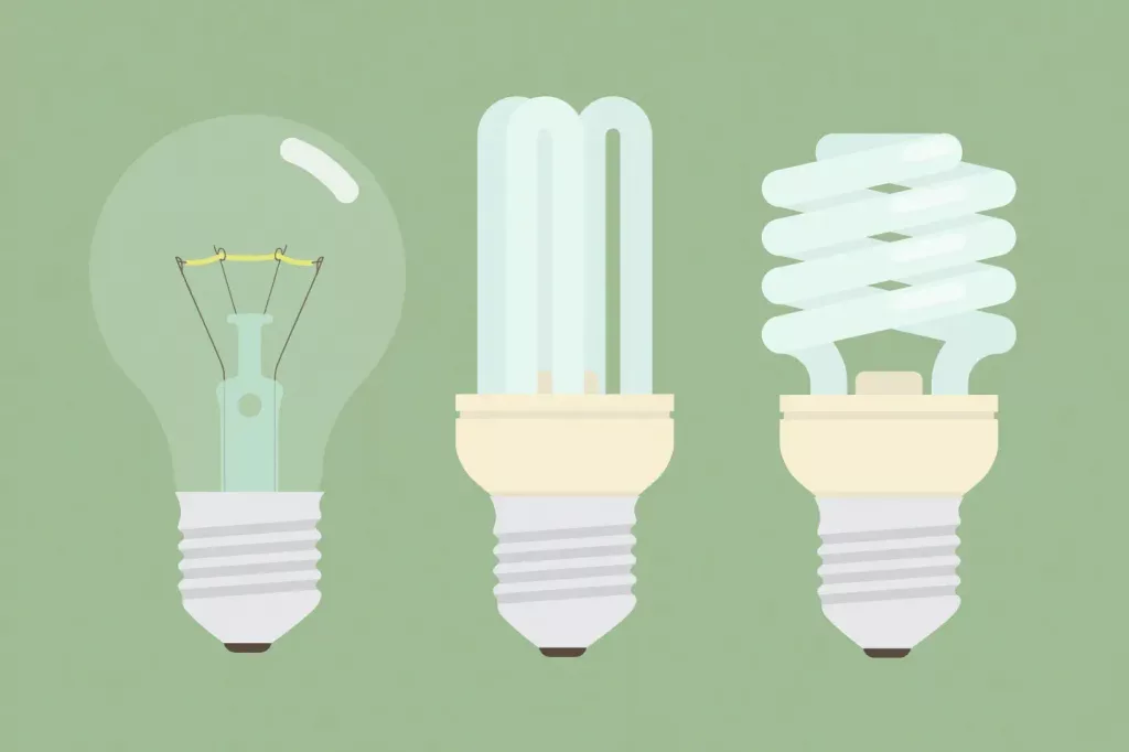 types of eco friendly light bulb for an eco friendly home