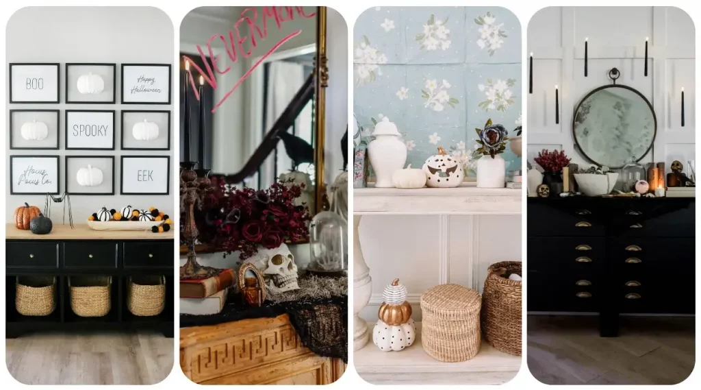 15 Halloween Display Ideas Perfect For Your Entryway Table