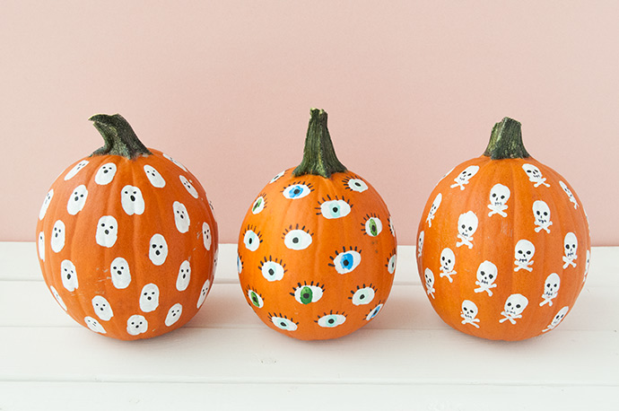 easy painted pumpkin ideas