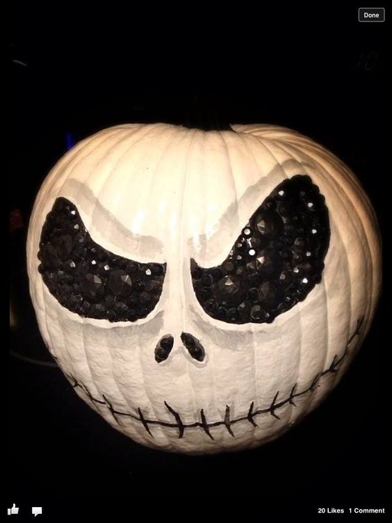 painted pumpkin idea hallwoeen