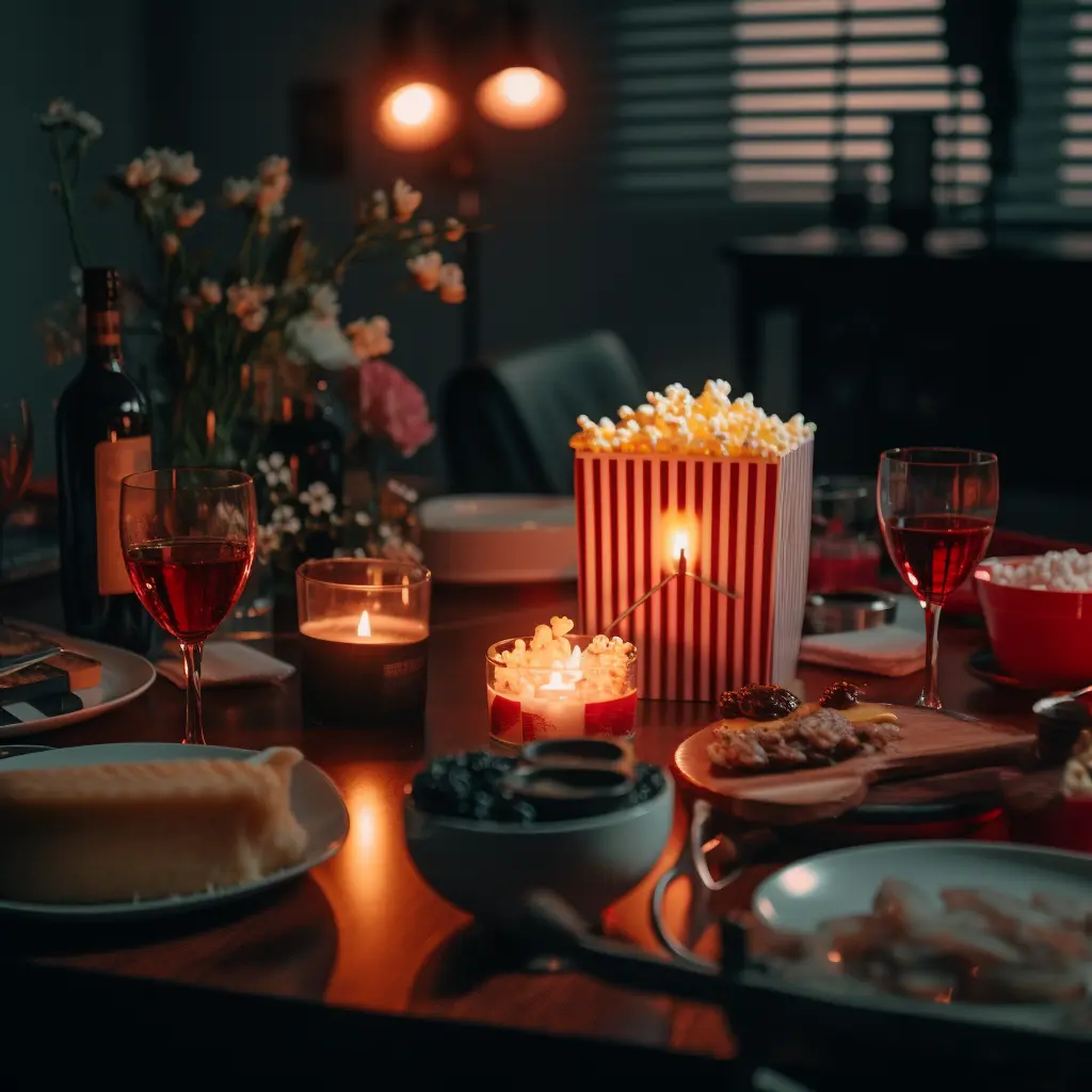 movie night themed dinner party