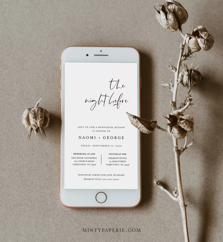 dinner party text invitation