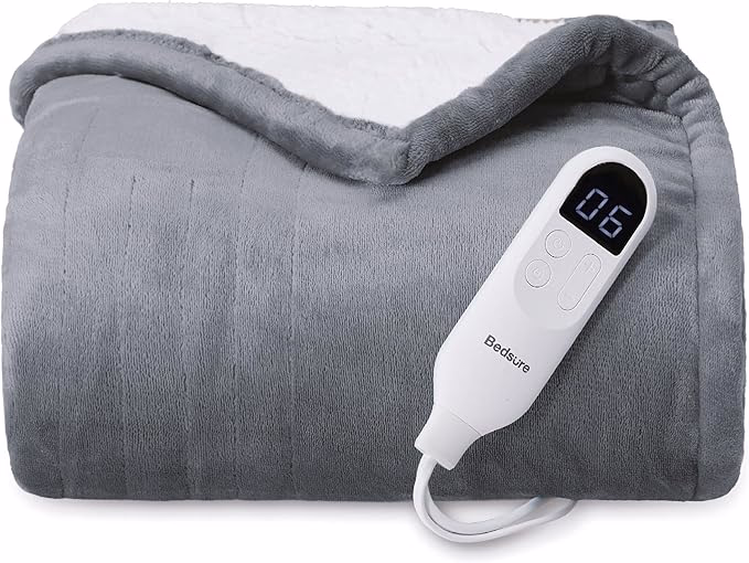 image link Electric Blanket - a popular white elephant idea