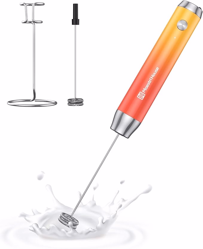 image link Rechargeable Milk Frother