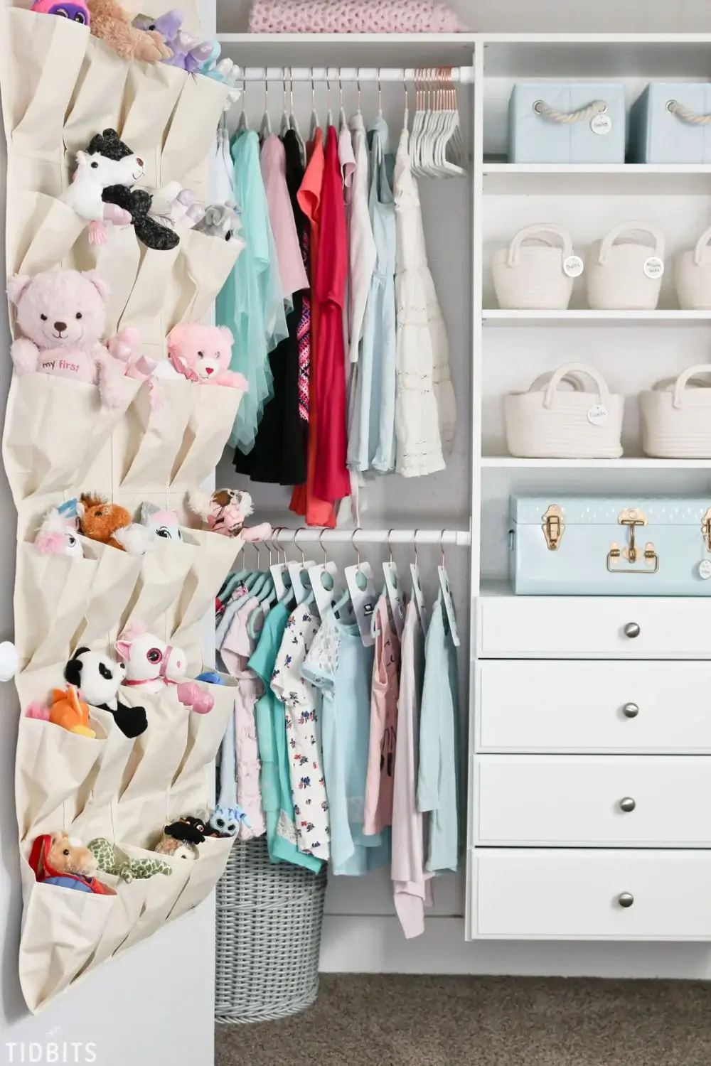 toy storage with shoe organizers