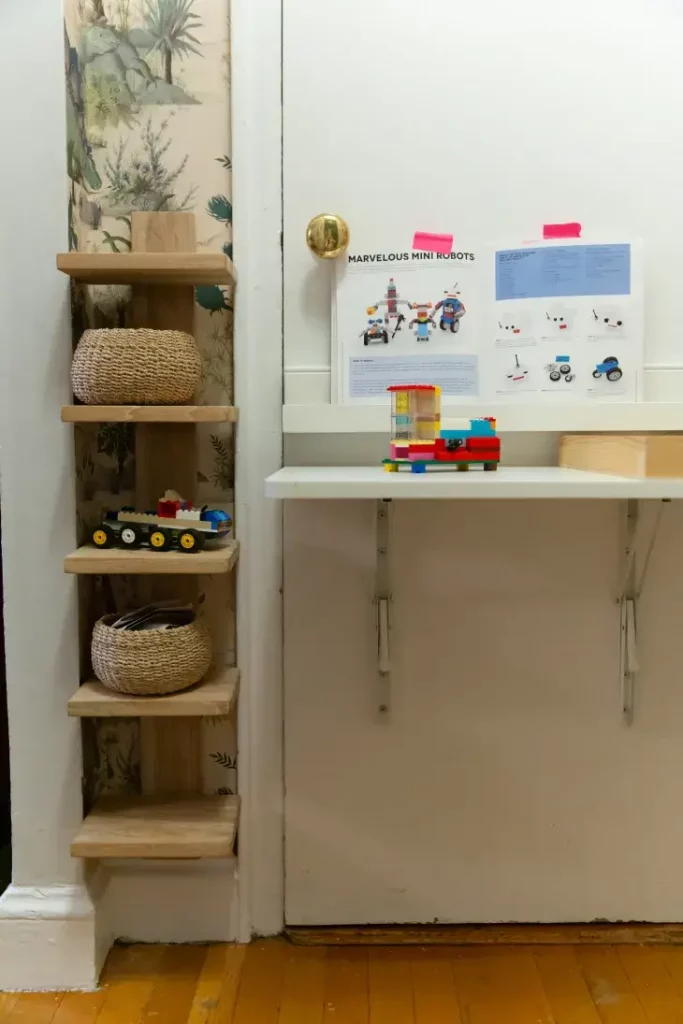 toy organizer with shelving