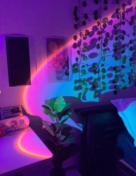 baddie room for social media photo from https://www.instagram.com/theledgirl/#
