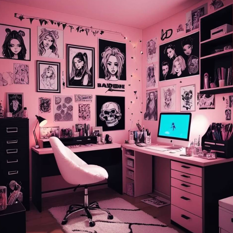 example of room photography photo by 
https://www.instagram.com/aestheticroomcore/#