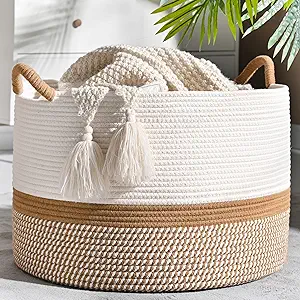 baskets help store items from decluttering
