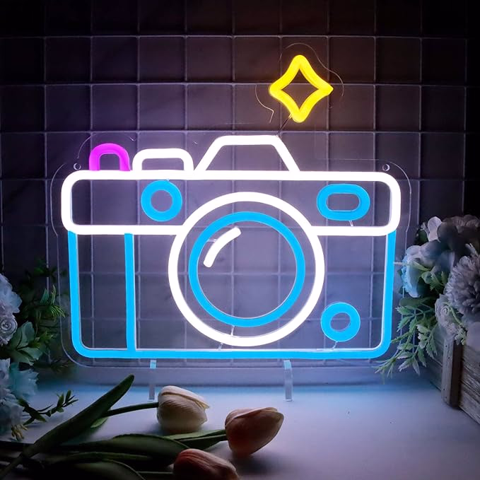 camera neon light image link 
image link to https://amzn.to/4ekZ8PI