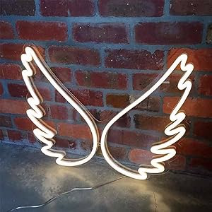 image link Neon Angel Wings - https://amzn.to/48DaayF