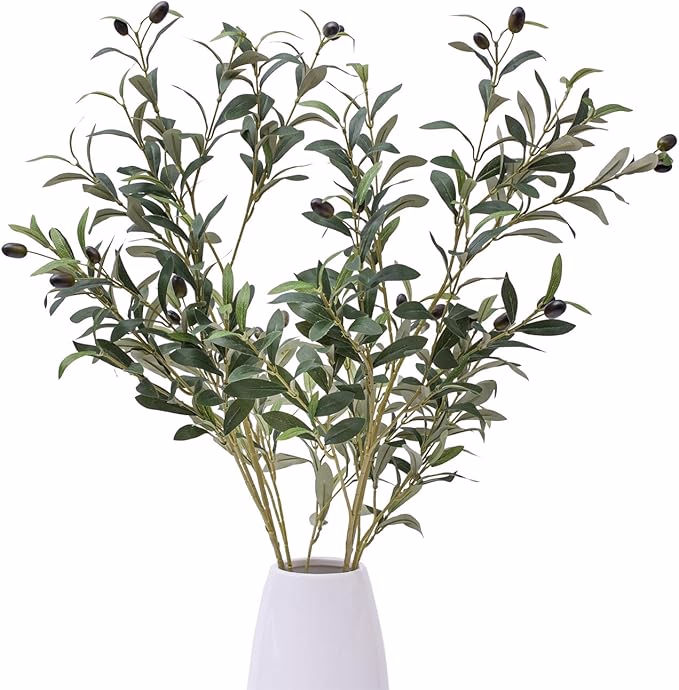 faux olive branches image link