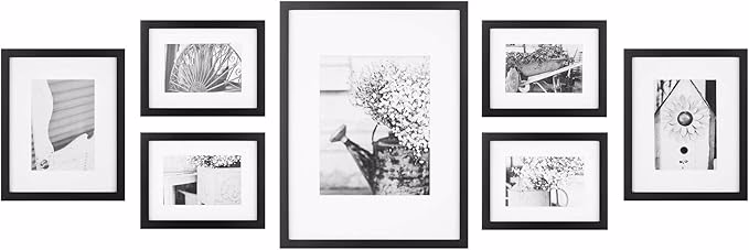 gallery wall frames for a hallway