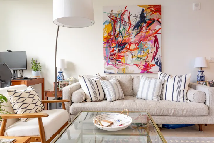 image of a small apartment arranged with a good layout