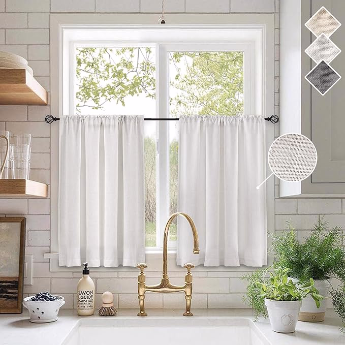 linen curtains
