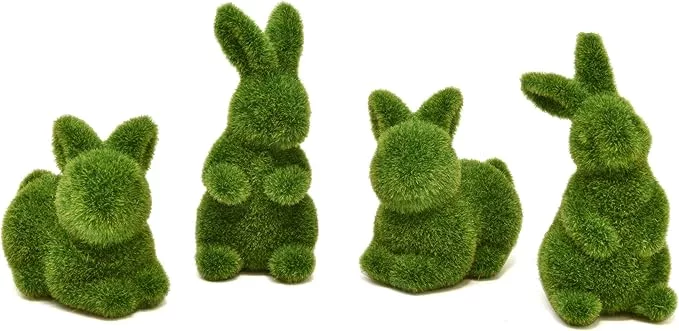 topiary rabbits