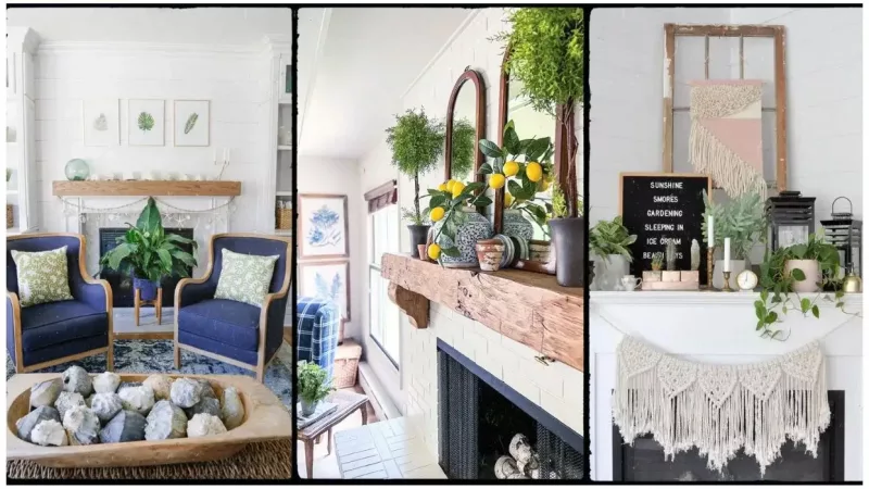 7 Stunning Summer Mantel Ideas: Decorated Fireplaces That Shine All Season