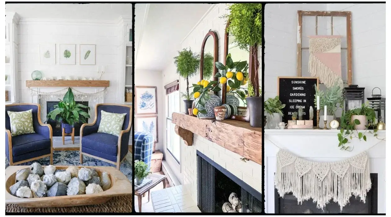 7 Stunning Summer Mantel Ideas: Decorated Fireplaces That Shine All Season